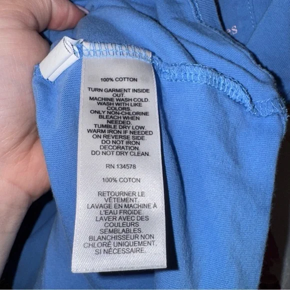 Vineyard Vines Unisex Kids Blue T-Shirt - Picture 5 of 5